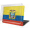 Ecuador Flag Distressed MacBook Pro 16in (2019-20) Case plus Skin